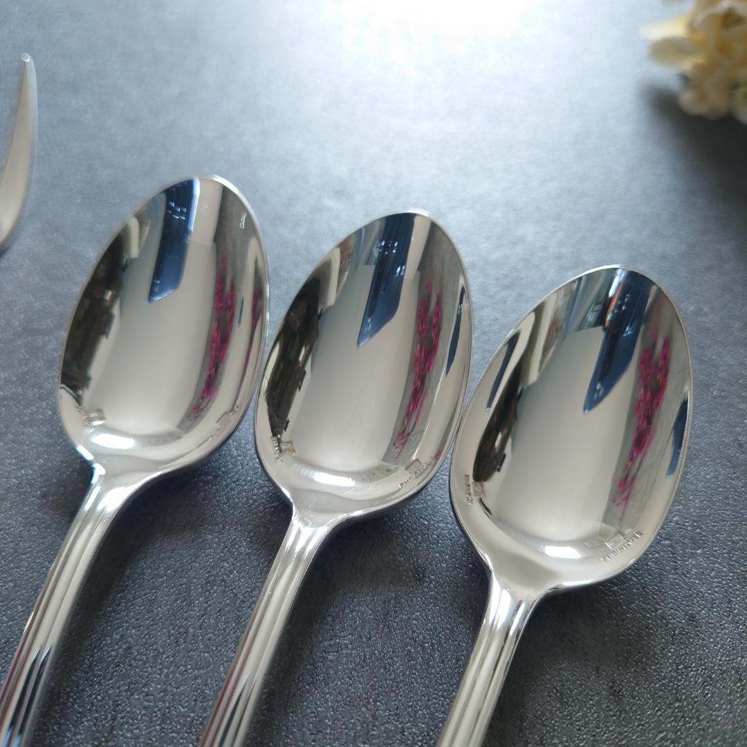 希少 美品 クリストフル ポンパドール ケーキフォーク コーヒー