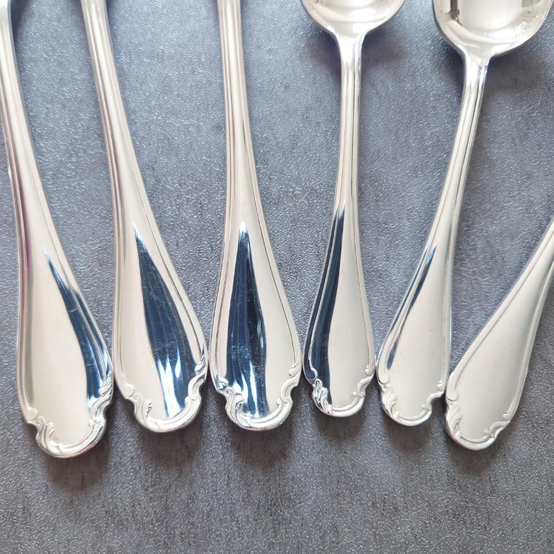 美品 クリストフル パール ケーキフォーク コーヒースプーン 12点 美品 クリストフル パール ケーキフォーク コーヒースプーン 12点 箱