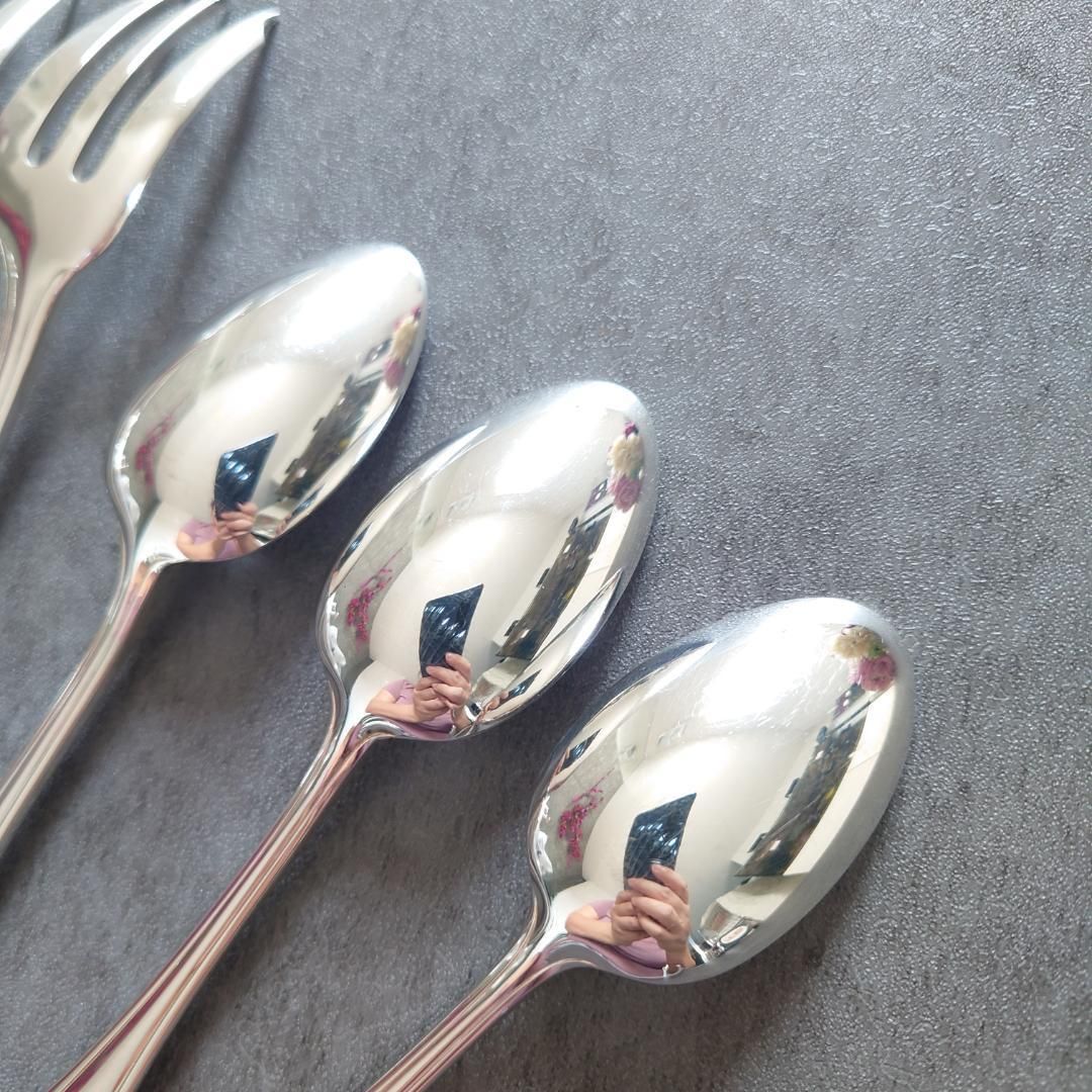 希少 美品 クリストフル ポンパドール ケーキフォーク コーヒー
