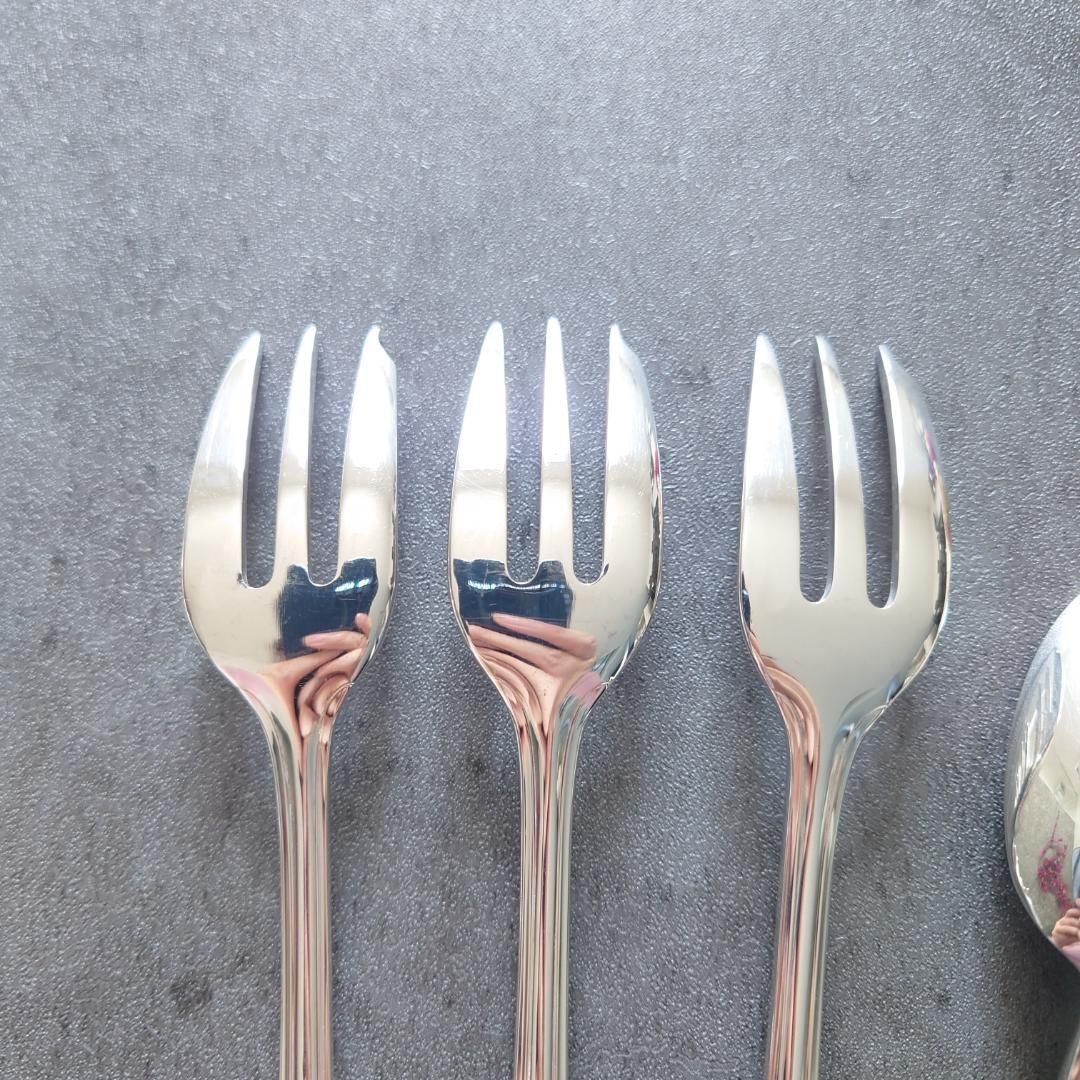 希少 美品 クリストフル ポンパドール ケーキフォーク コーヒー