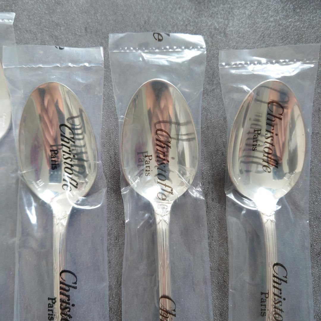 クリストフル リュバン 未開封 ケーキフォーク 6点 クリストフル リュバン ケーキフォーク コーヒースプーン 未開封 6点