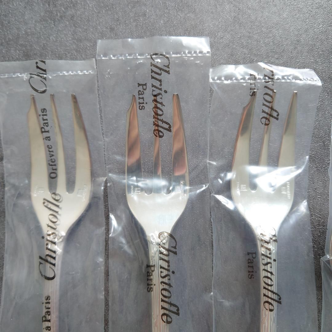 クリストフル リュバン ケーキフォーク コーヒースプーン 未開封 6点