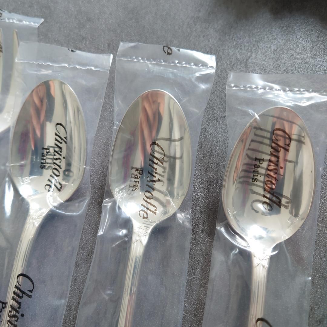 クリストフル リュバン ケーキフォーク コーヒースプーン 未開封 6点