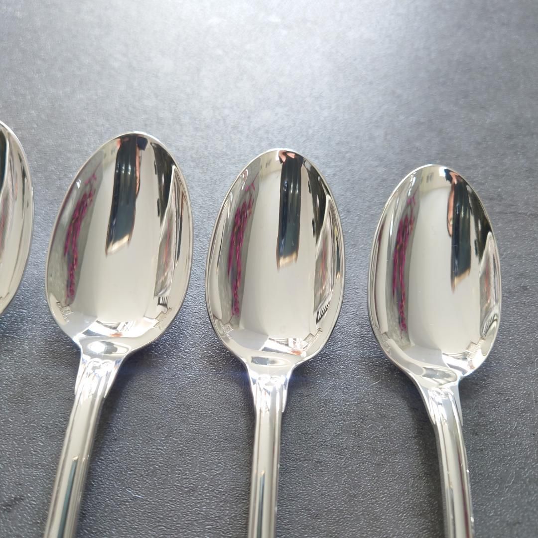 美品 クリストフル リュバン 未開封含む ティースプーン 6点 希少 クリストフル リュバン 未開封 ティースプーン 6点 2025年最新