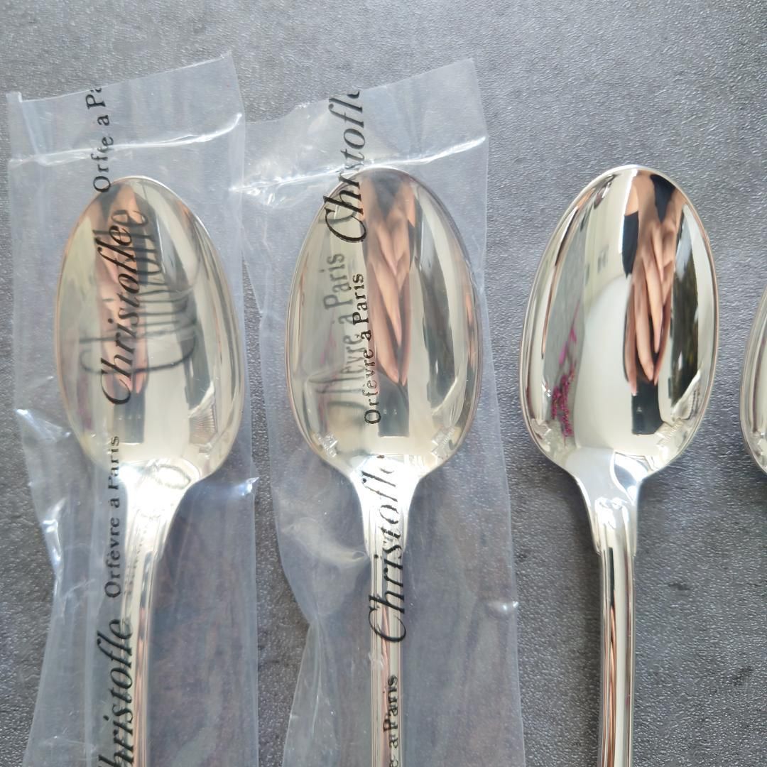 美品 クリストフル ヴァンドーム ティースプーン 未開封含む 6点