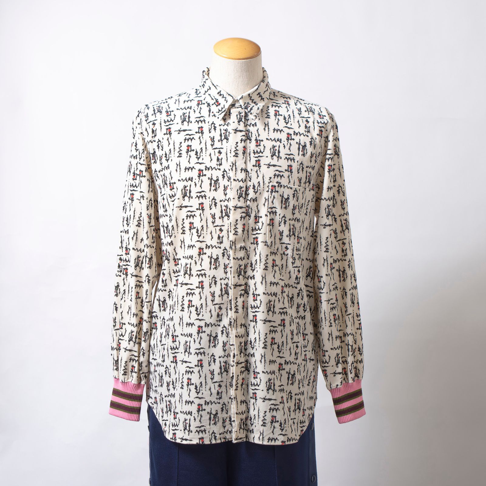 コムデギャルソン COMME des GARCONS HOMME PLUS AD2004 総柄シャツ