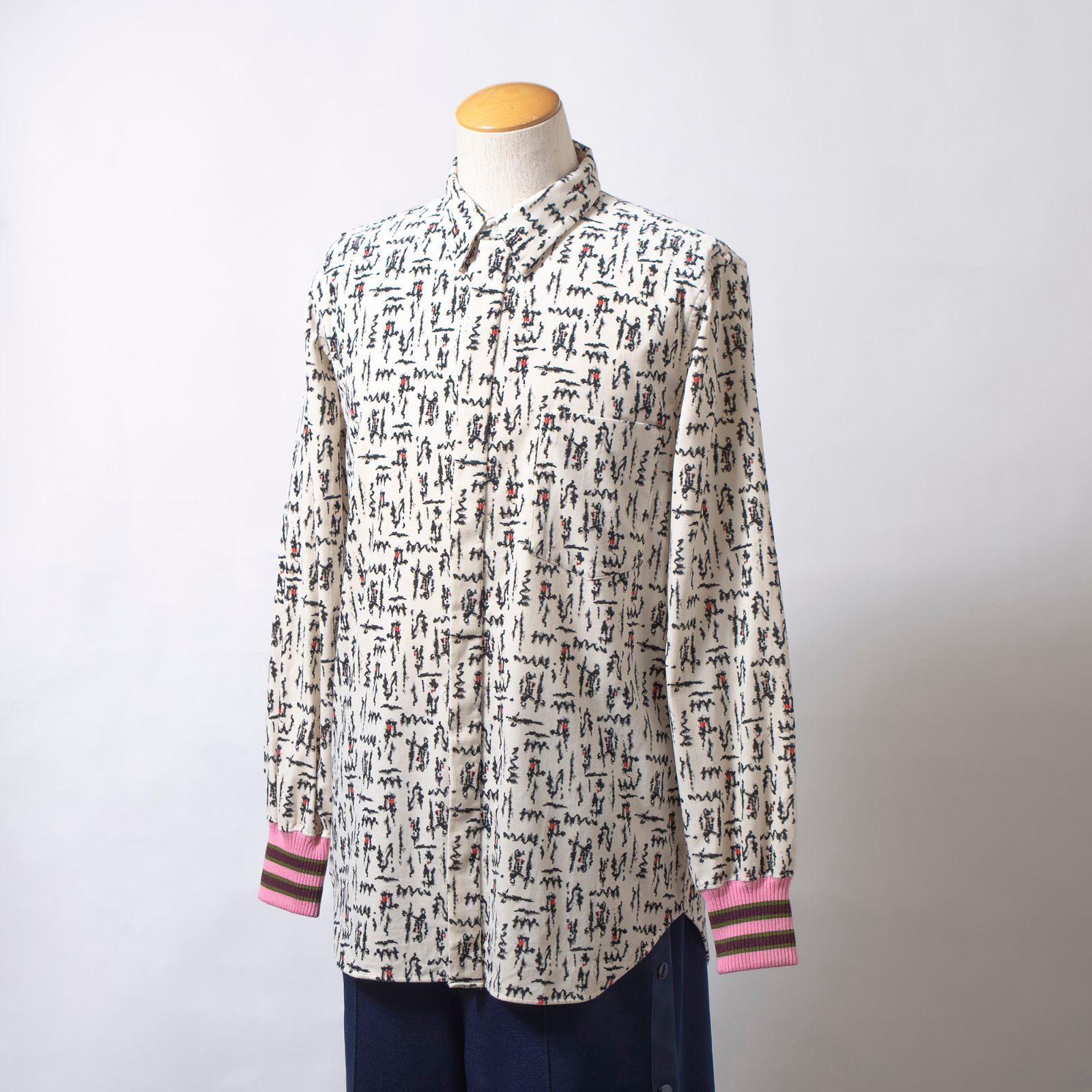 コムデギャルソン COMME des GARCONS HOMME PLUS AD2004 総柄シャツ