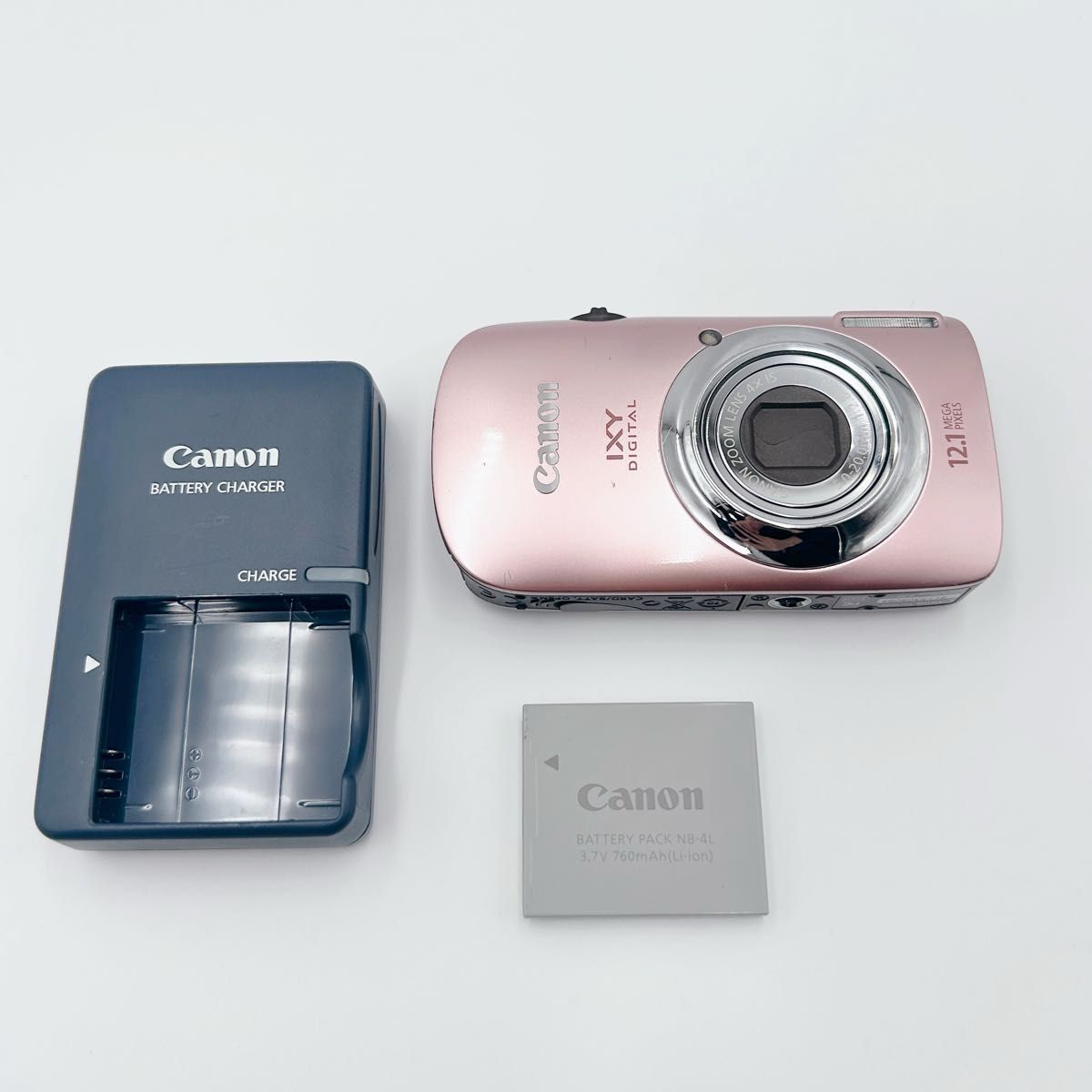 Canon IXY DIGITAL 510 IS ピンク デジカメ キャノン コンパクト