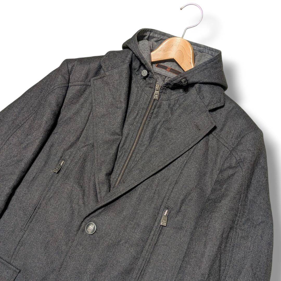 CORNELIANI コルネリアーニ テーラードジャケット フーデッドライナー