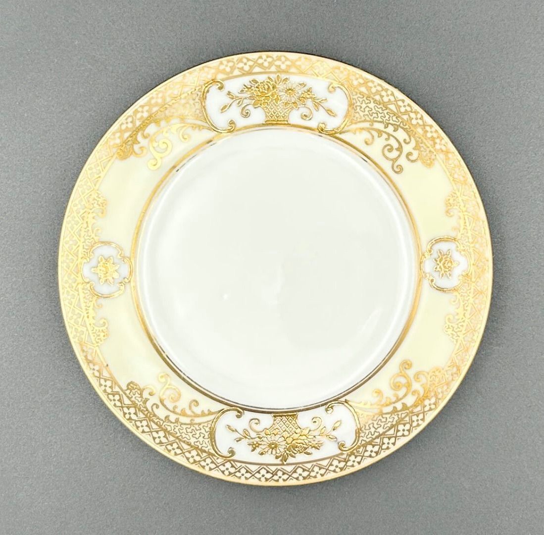 希少 オールドノリタケ スナック プレート サービング マルキ印 希少