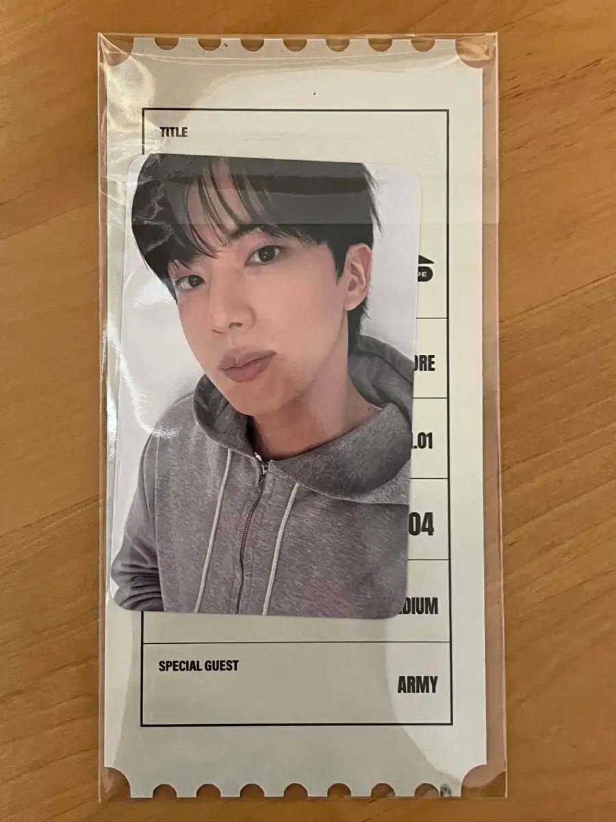 Runseokjin アンコン ARMY ZONE トレカ 仁川 ジン 1日目 Runseokjin アンコン ARMY ZONE トレカ 仁川 ジン 1日目 BTS JIN ジン