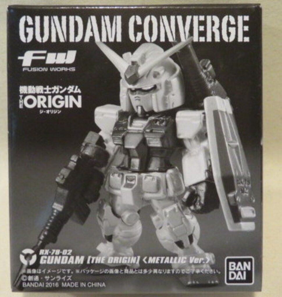 【人気，新作登場】 BANDAI FW GUNDAM CONVERGE 機動戦士ガンダム THE ORIGIN IV RX-78-2 ガンダム オリジン版 メタリックver. 前売特典 その他