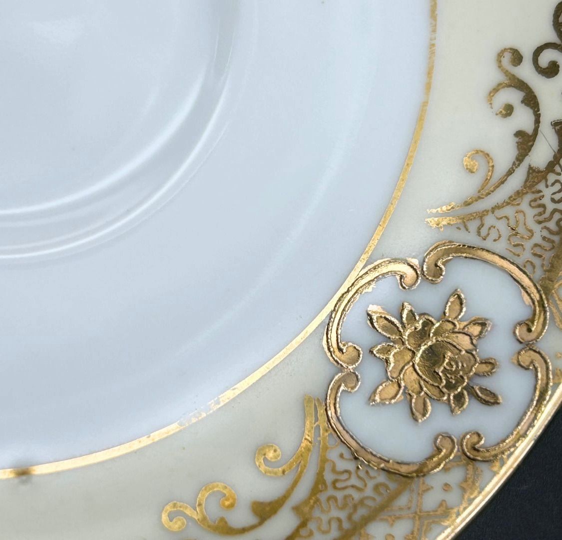 希少】オールドノリタケ（ソーサー＆プレート）マルキ印 里帰り