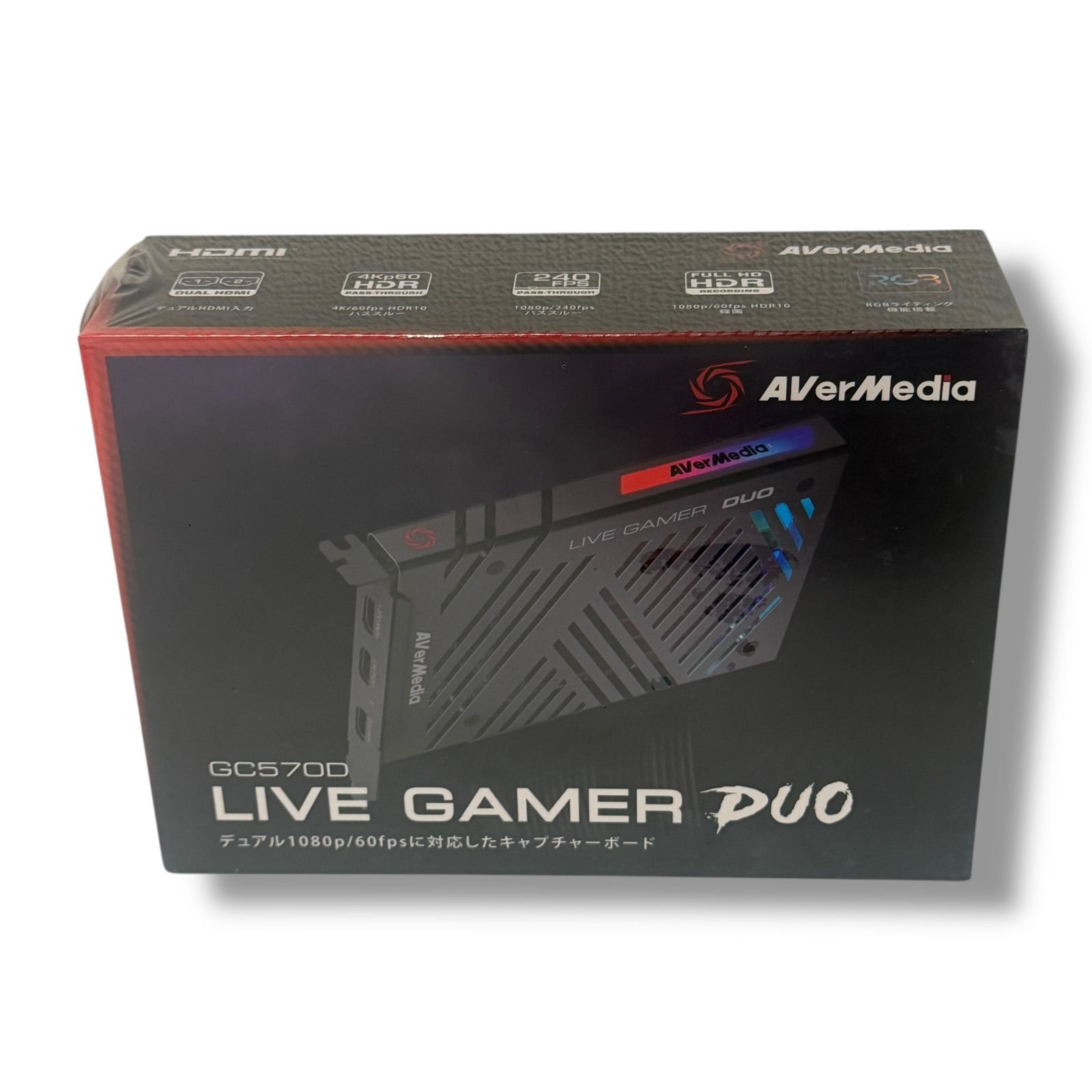 新品未開封】AVerMedia TECHNOLOGIES Live Gamer DUO GC570D ゲーム