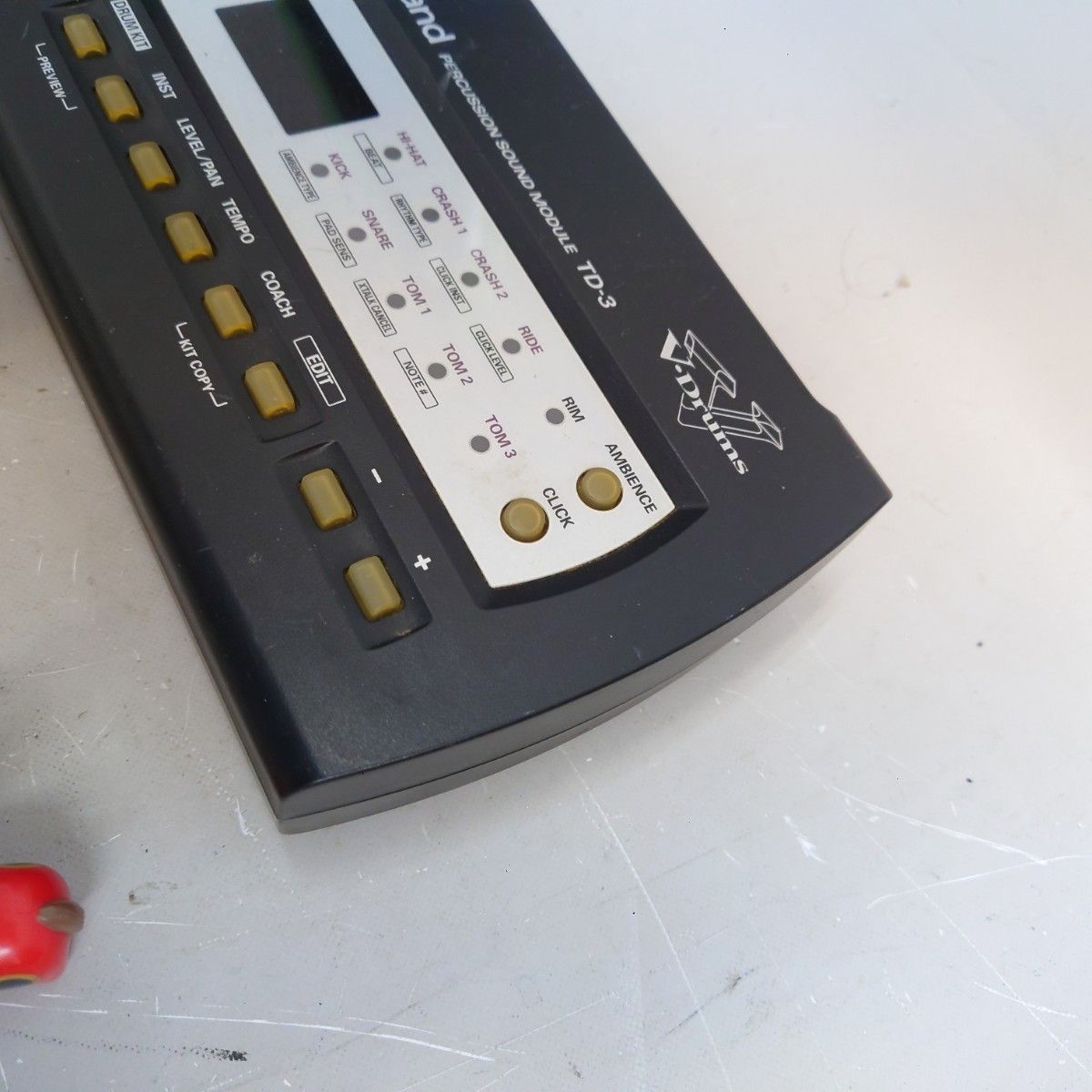 Roland TD-3 電子ドラム音源モジュール 動作品 本体のみ シンプル操作