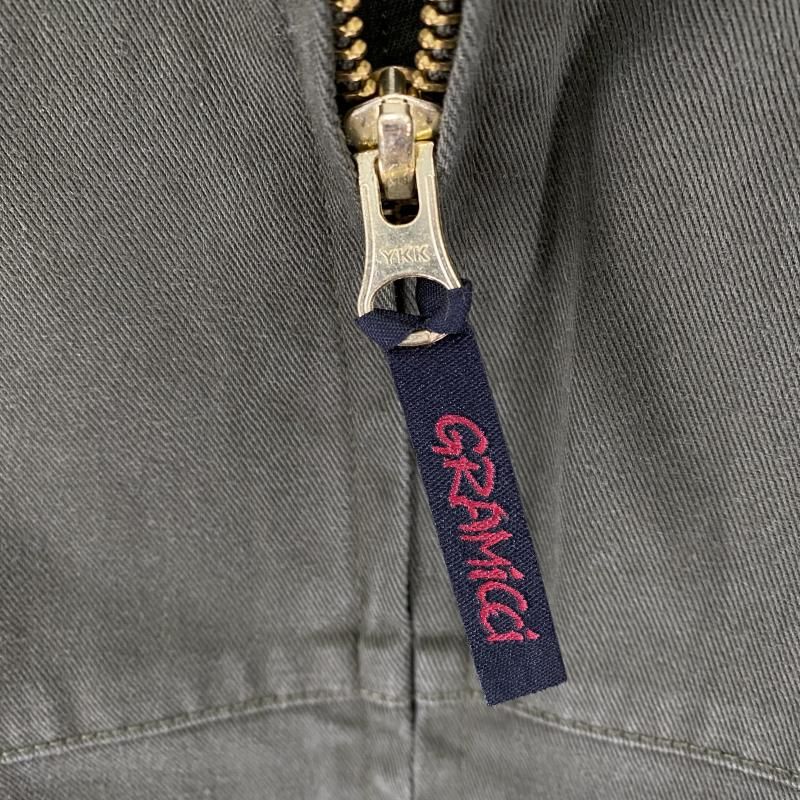 中古】24AW GRAMICCI TWILL-AROUND JACKET ジャケット サイズL 緑