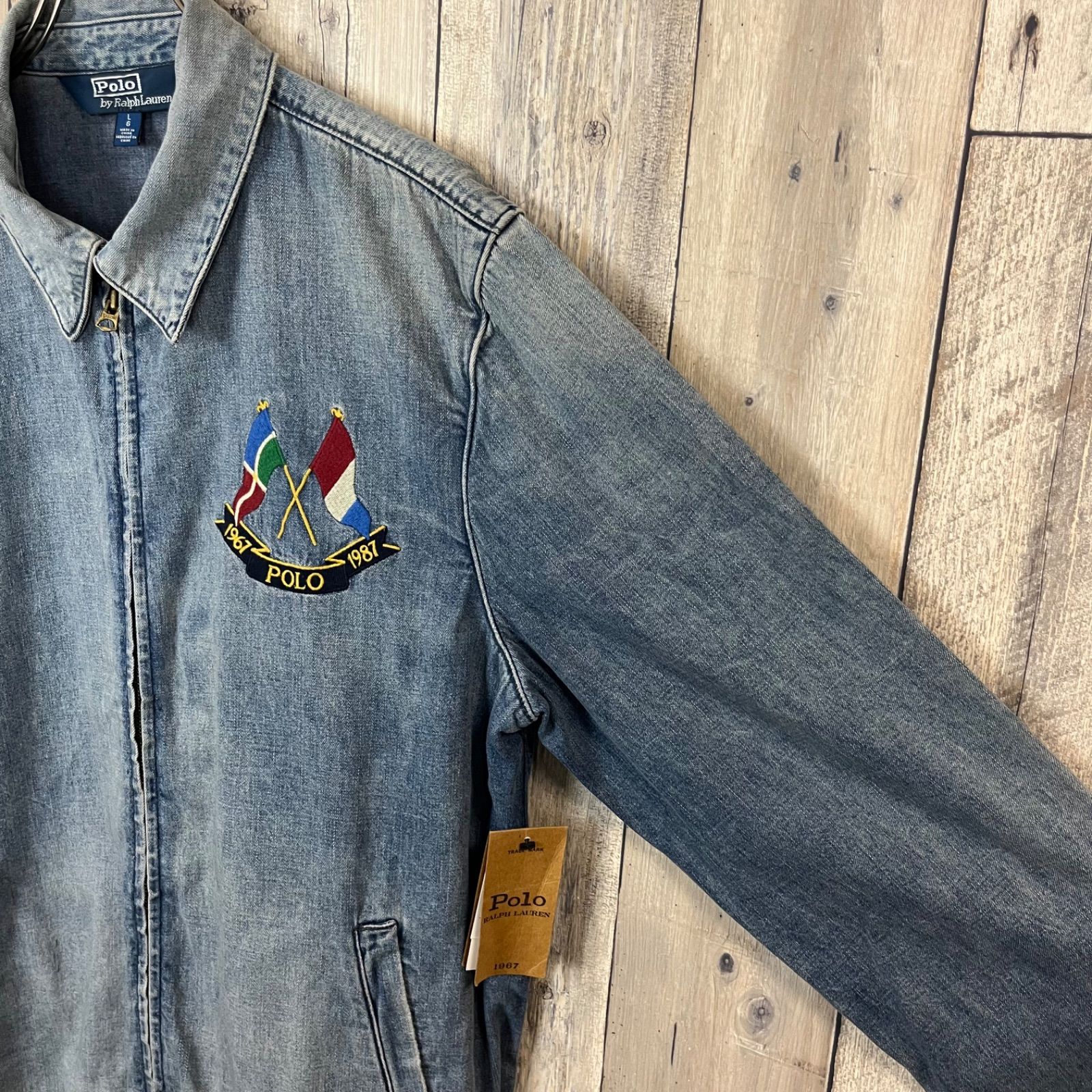 新品】Polo by Ralph Lauren ポロ バイ ラルフローレン クロスフラッグ