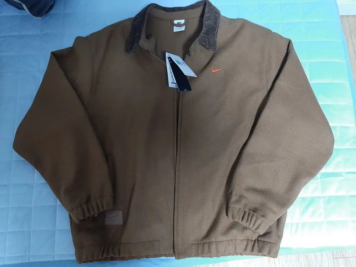 XXL) ナイキ ウーブン ツイル コーデュロイ ジャケット ブラウン