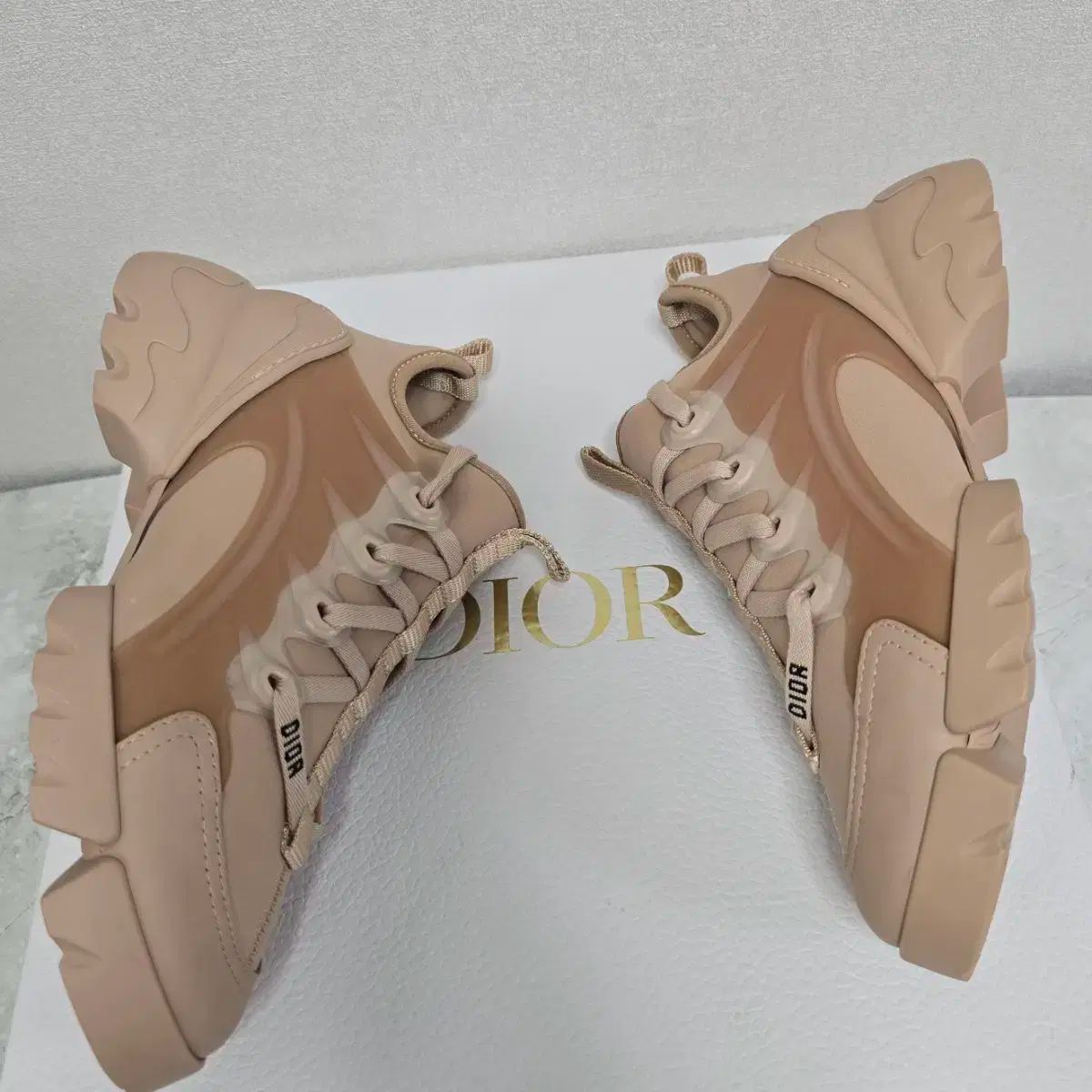 ディオール Dコネクト テクニカル スニーカー 靴 ファブリック Nxde I