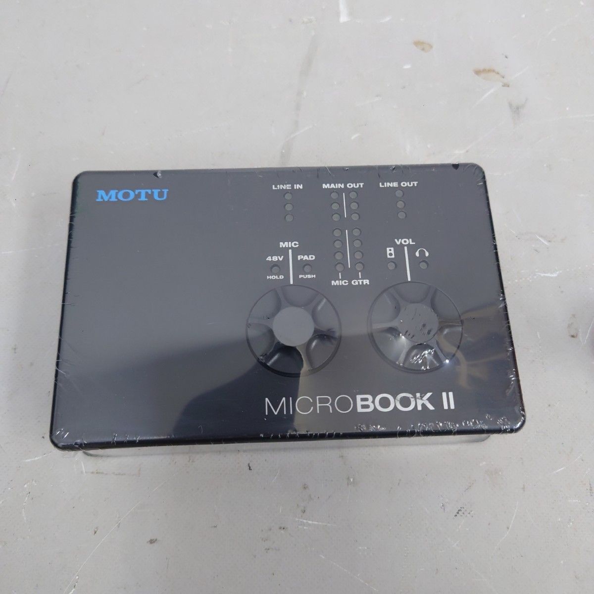 MOTU MicroBook II 動作品 本体のみ USBオーディオインターフェイス