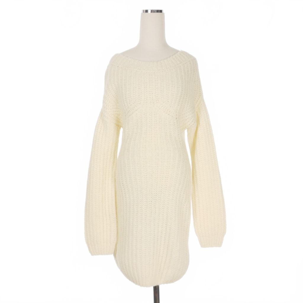 ディースクエアード DSQUARED2 23AW Off The Shoulder Alpaca オフ