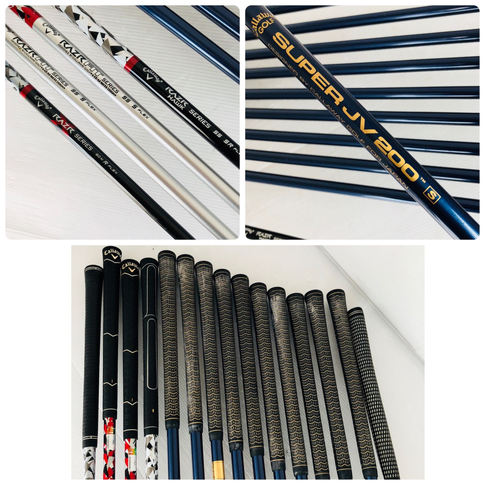 豪華 15本 Callaway キャロウェイ RAZR レイザー メンズ ゴルフ クラブ