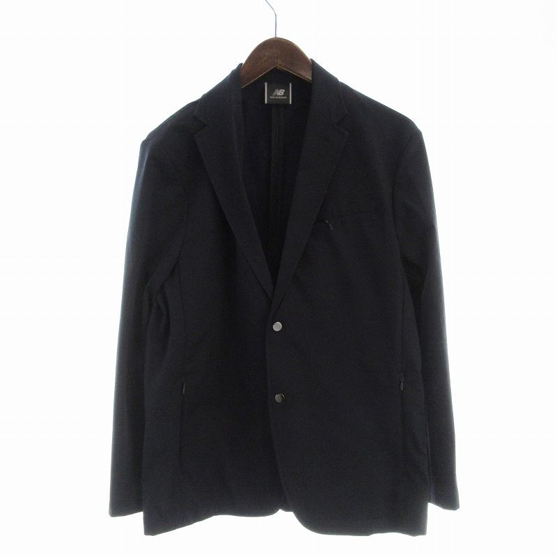 未使用 ニューバランス MET24 テーラードジャケット 黒 ブラック New Balance ジャケット テーラードジャケット MET24 Casual Jacket