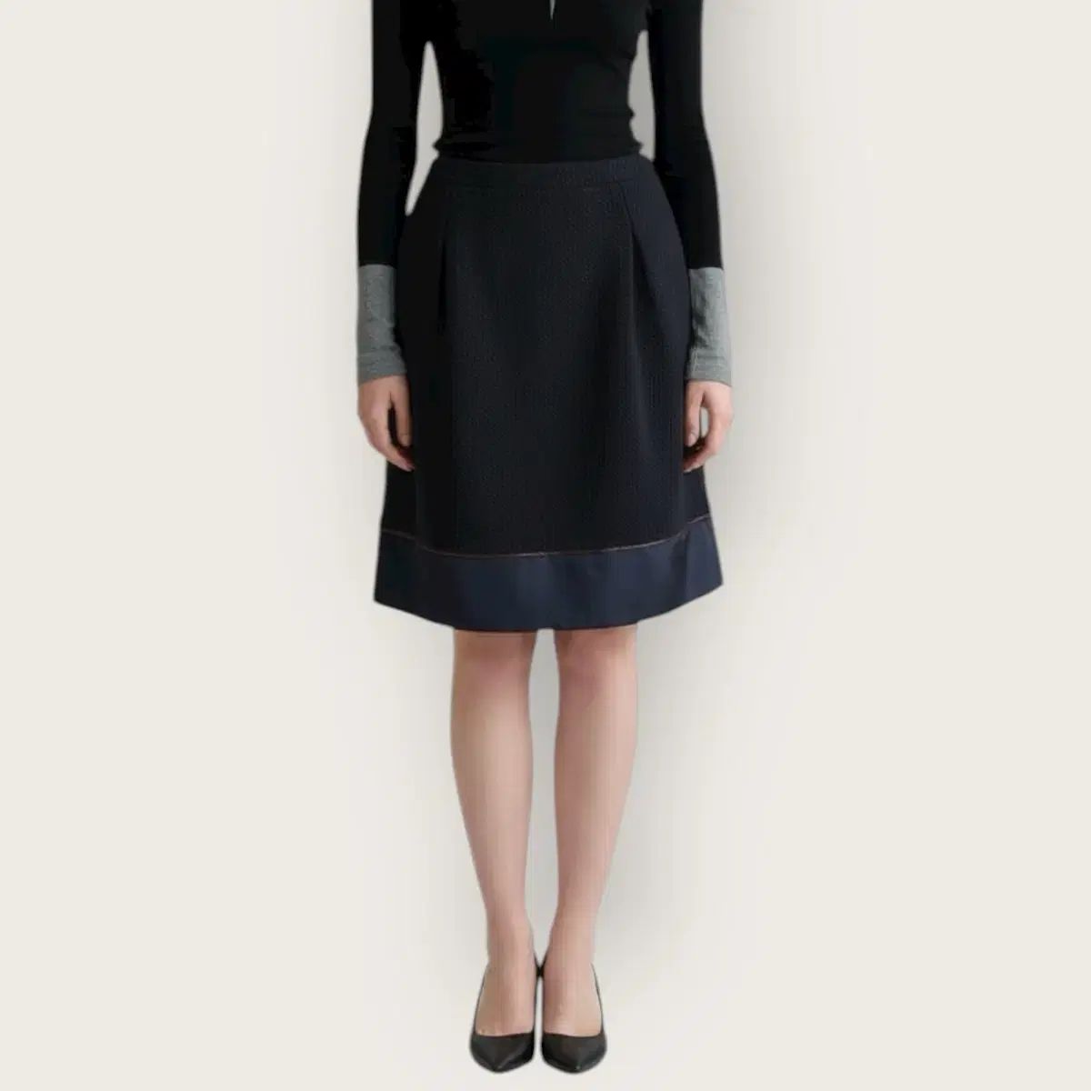 40/ Celine セリーヌ ツイード スカート - メルカリ