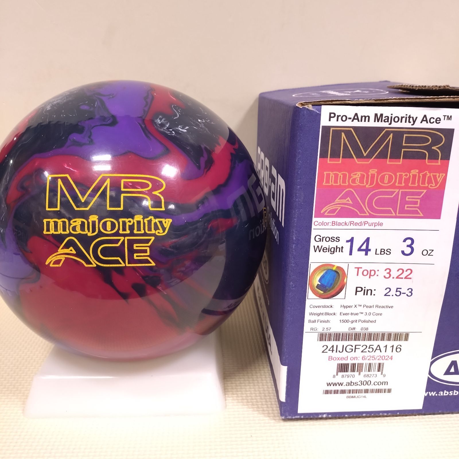 送料込み【新品】マジョリティ・エース 14ポンド3オンス - メルカリ