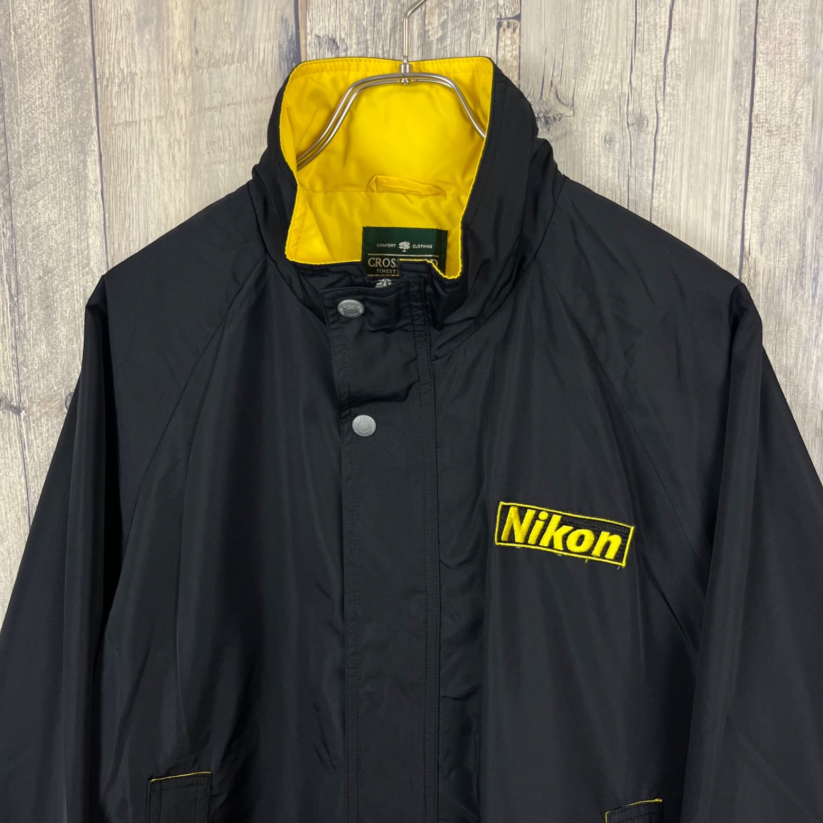 Nikon ニコン　ジャンパー CROSS WOOD Nikon ニコン 非売品 スタッフ ジャンパー ラグラン