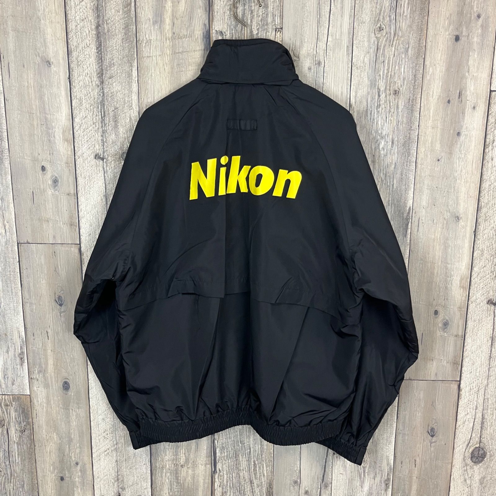 Nikon ニコン　ジャンパー CROSS WOOD Nikon ニコン 非売品 スタッフ ジャンパー ラグラン