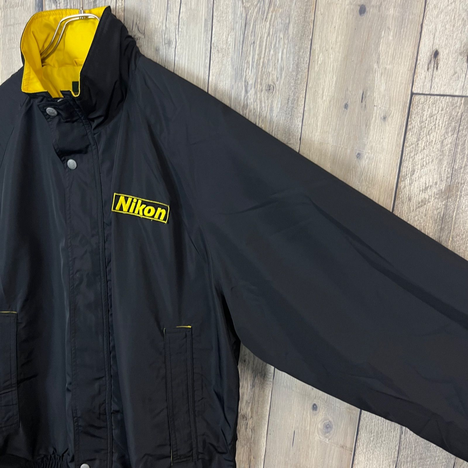 Nikon ニコン　ジャンパー CROSS WOOD Nikon ニコン 非売品 スタッフ ジャンパー ラグラン