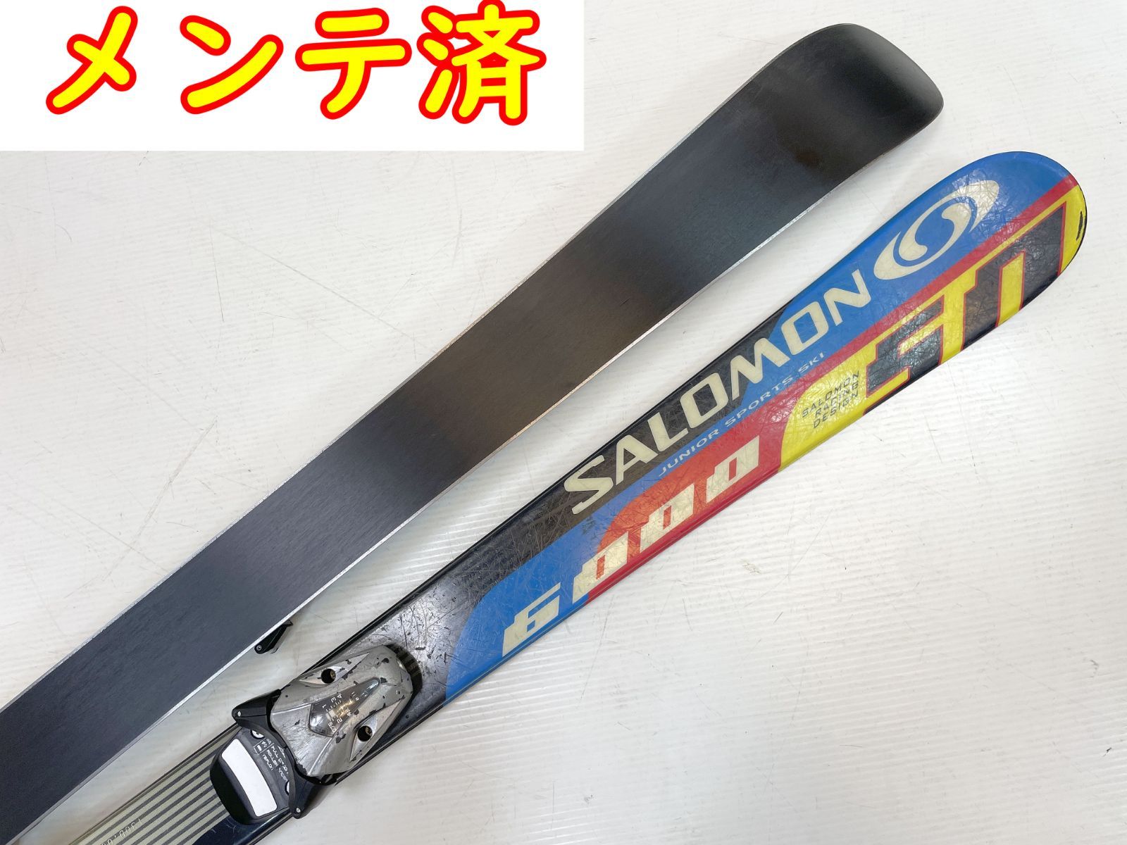 ◆ Jr カービングスキー Salomon sn6000 130 cm + TYROLIA SL45 スキー スキー板 サロモン ジュニア 子供 向