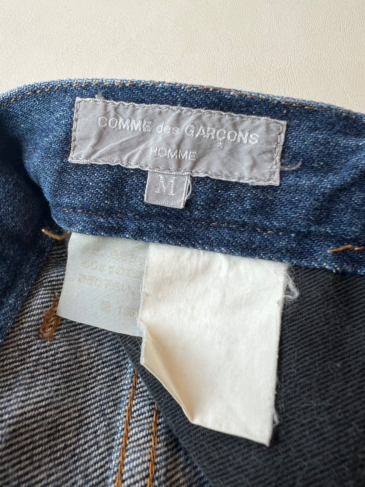 COMME des GARÇONS HOMME AD2000 田中オム 銀タグ 90s COMME des GARCONS HOMME デニム 田中オム 銀タグ - メルカリ