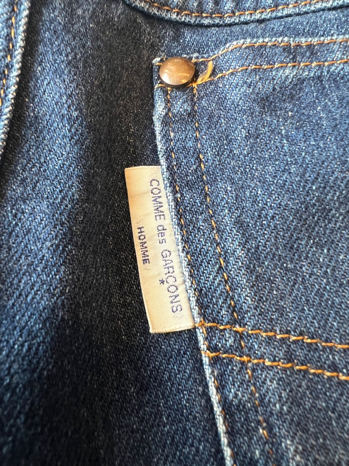 希少/ 銀タグ】80's 90's COMME des GARCONS HOMME デニム 田中オム