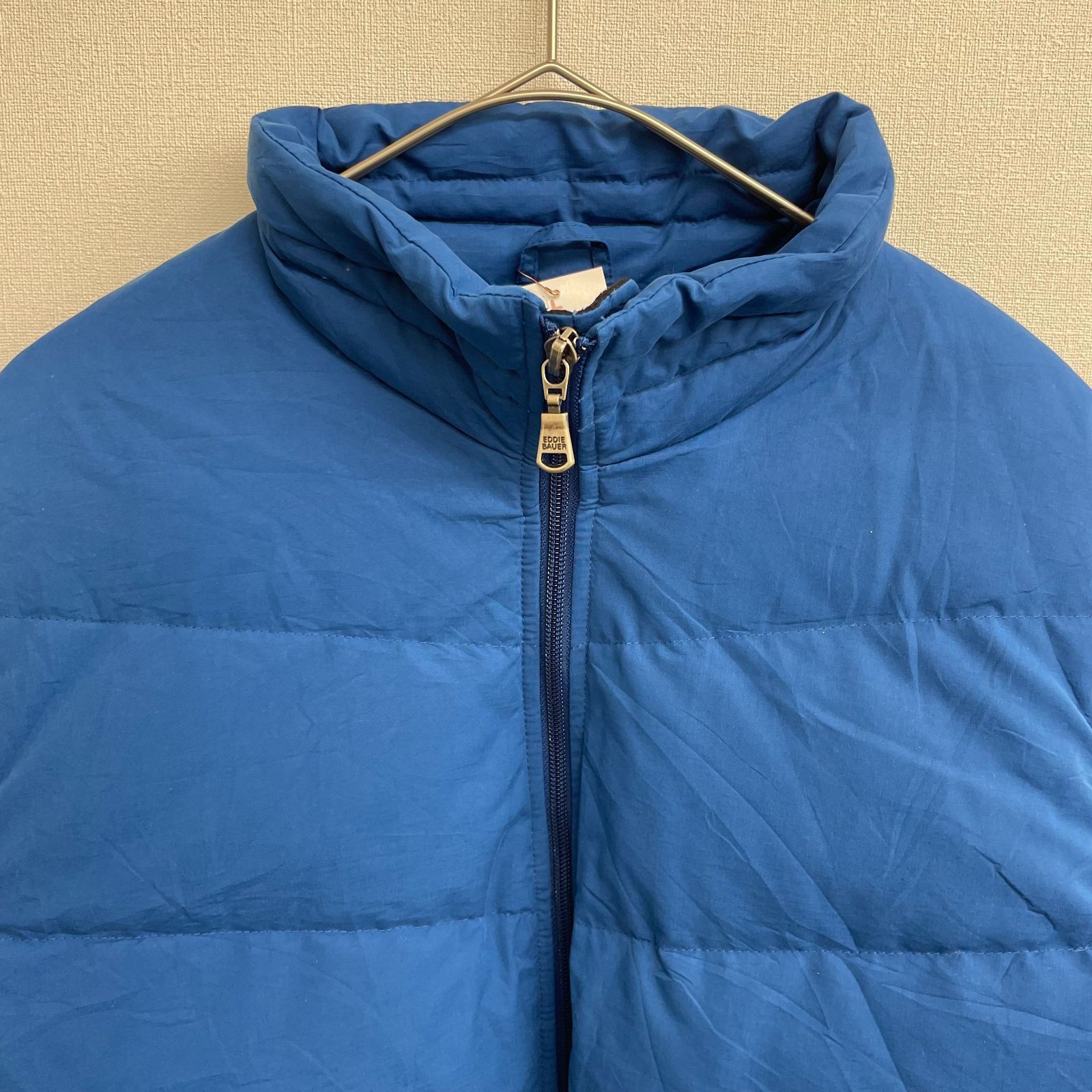 Eddie Bauer ダウンジャケット ブルー【メンズL】 - メルカリ