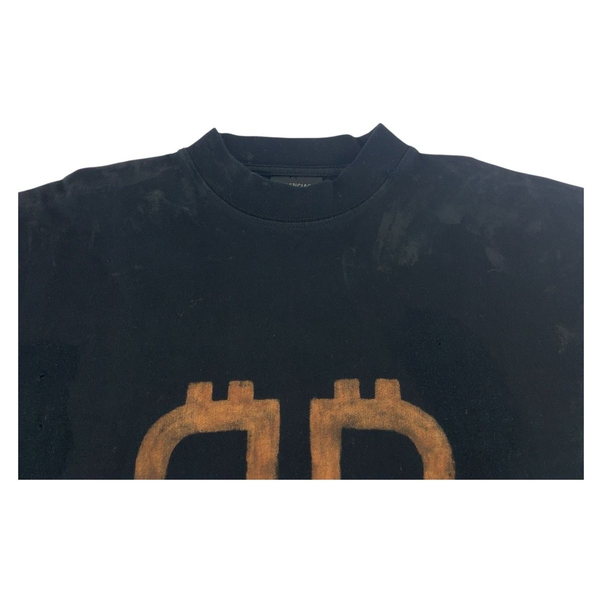 超美品 BALENCIAGA バレンシアガ BBロゴ サイズL ブラック 黒 ブラウン