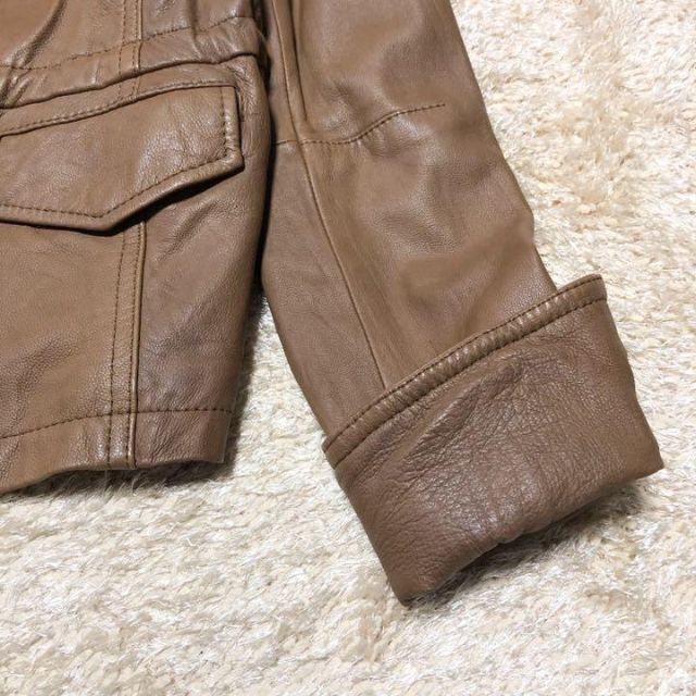 ラムレザー23区 オンワード樫山 レザージャケット 本革 羊革