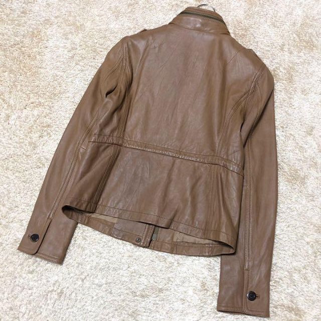 ラムレザー23区 オンワード樫山 レザージャケット 本革 羊革