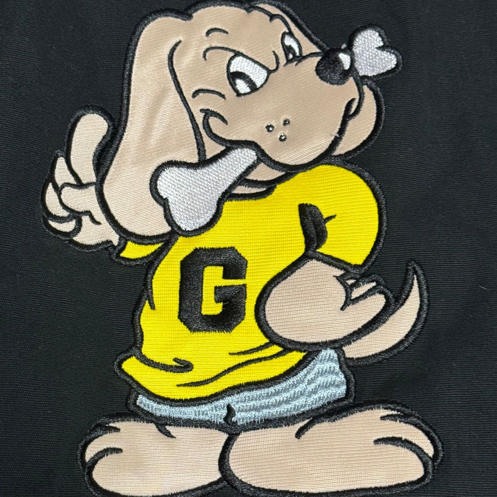 GALFY ガルフィー Y2K archive スタジアムジャンパー 袖レザー サガラ