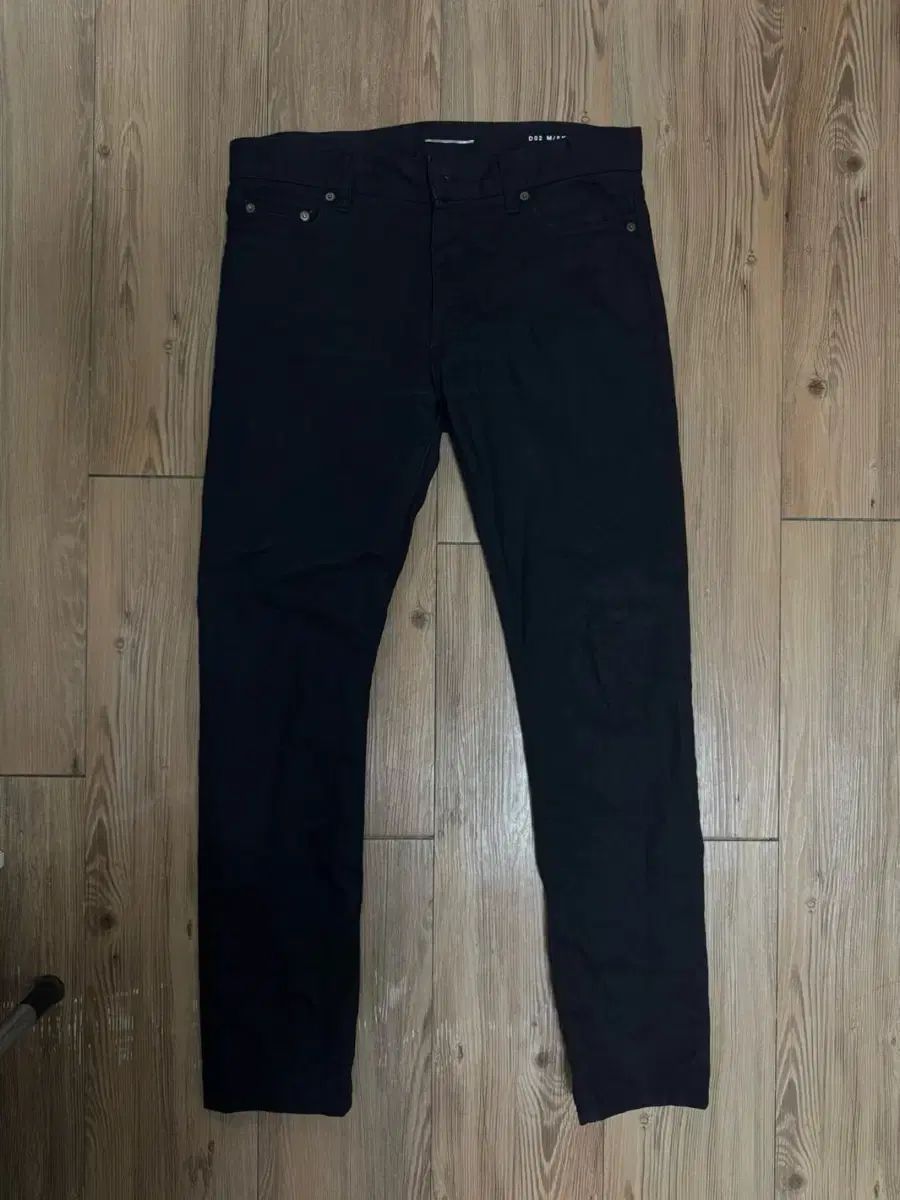 サンローラン フェイクレザー キムタク 希少 ブラック 28 サンローラン