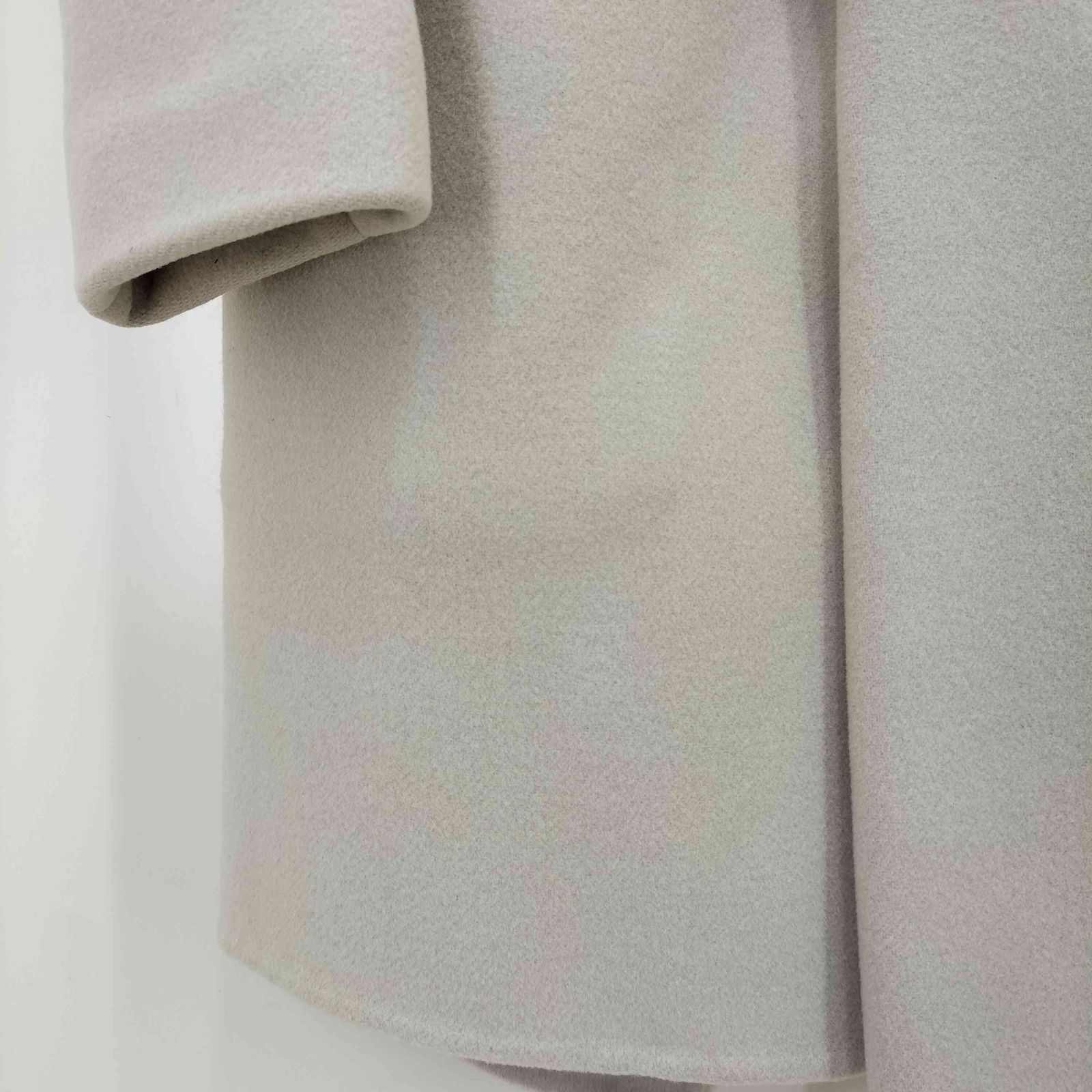 カズユキクマガイ アタッチメント　フーデッドコート ATTACHMENT アタッチメント カシミヤ混 Wフェイス ビーバー フーデッド