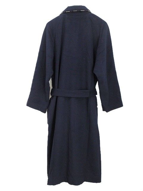 バーバリー ロンドン BURBERRY LONDON ガウン コート M ネイビー 紺