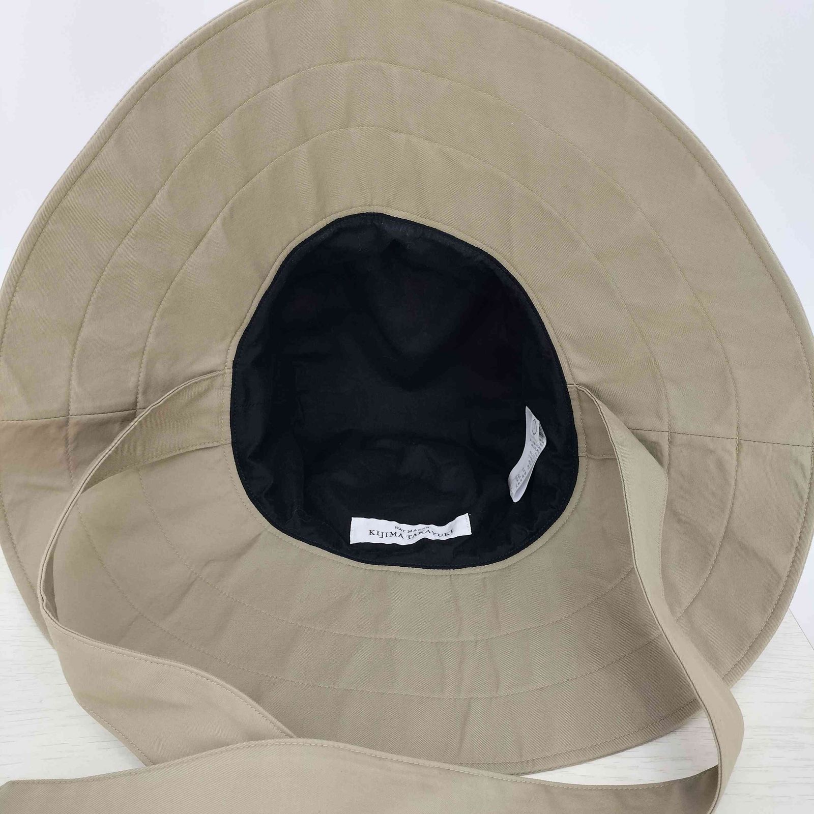 キジマタカユキ KIJIMA TAKAYUKI 24ss POLY COTTON BUCKET HAT