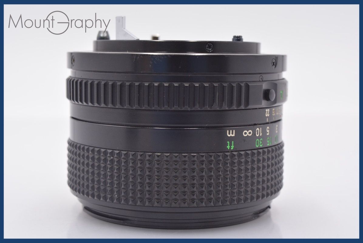 ★美品★キャノン CANON NEW FD 50mm F1.4 ★前後キャップ★ キヤノン Canon NEW FD 50mm F1.4 前後キャップ&レンズフィルター付