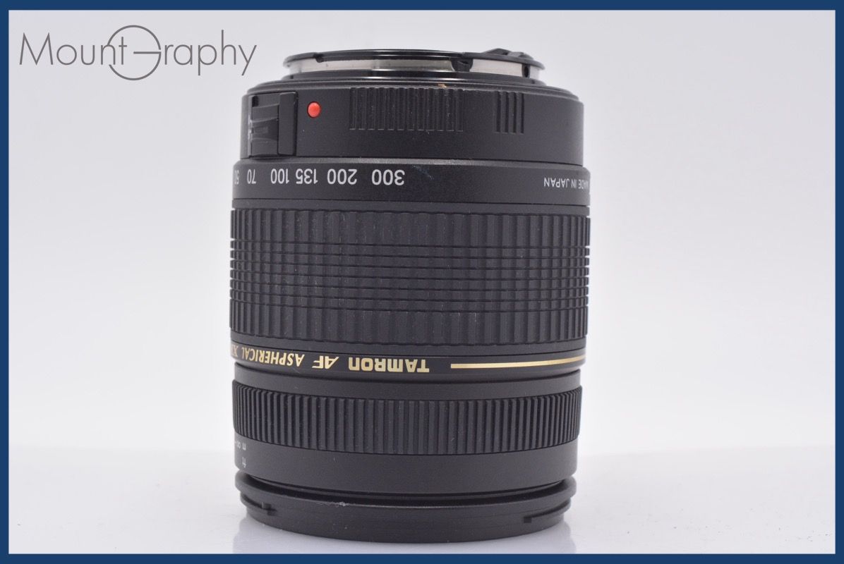 動作品　タムロン　AF XR LD IF 28-300 MACRO キャノン用 AF ASPHERICAL XR LD [IF] 28-300mm F3.5-6.3 MACRO A06 ニコンF