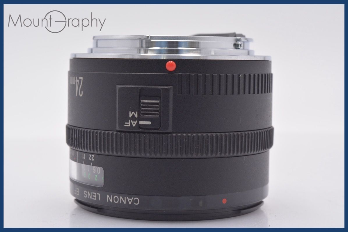 キヤノン EF24mm F2.8 フィルタ－付き 完動品 【公式通販】