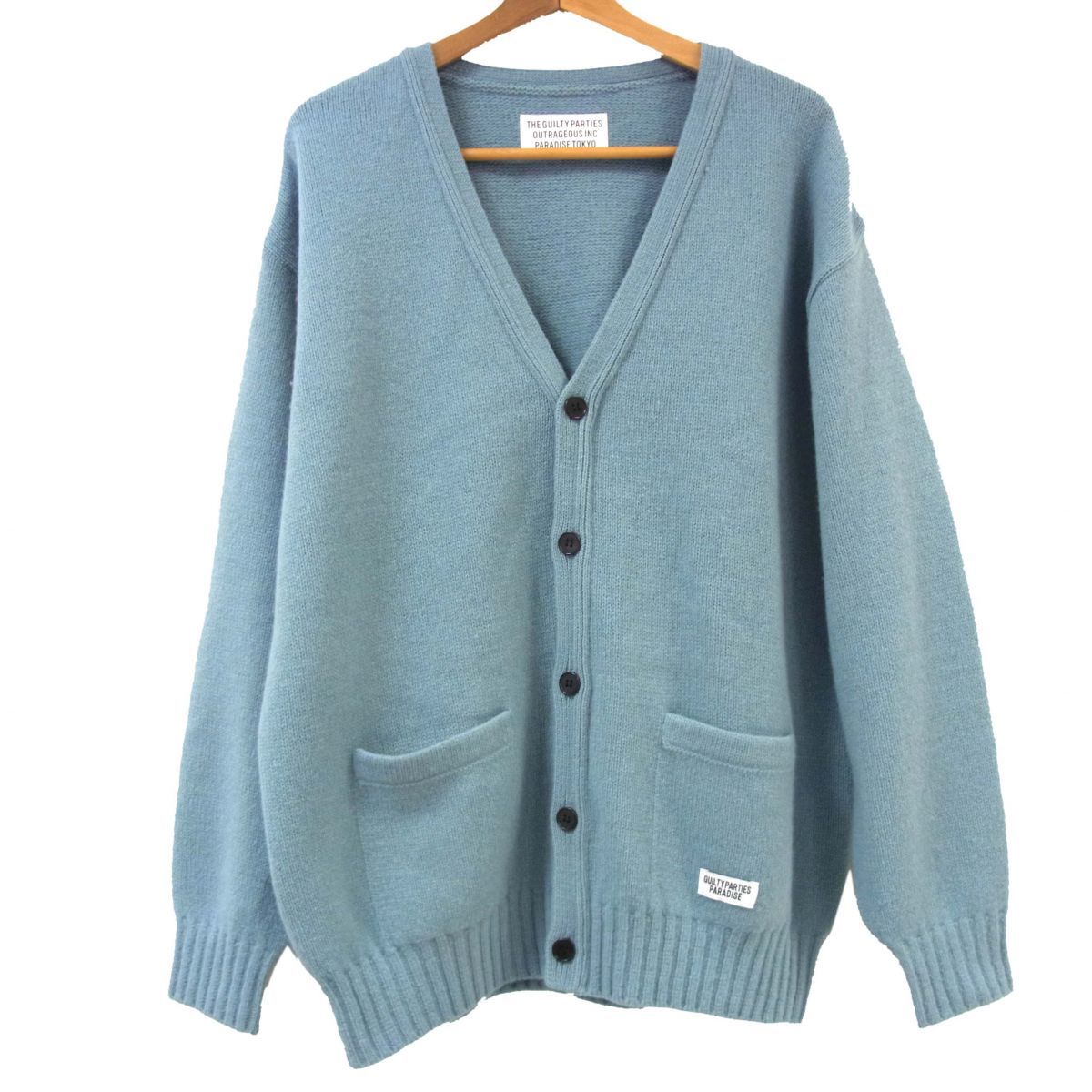 WACKO MARIA 22fw ウールカーディガン　L WACKO MARIA 22fw ウールカーディガンL