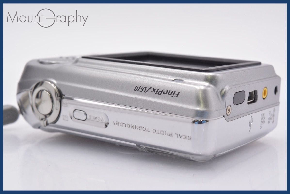 富士フィルム FUJIFILM FinePix A610 x3 単三電池仕様 元箱、取扱説明