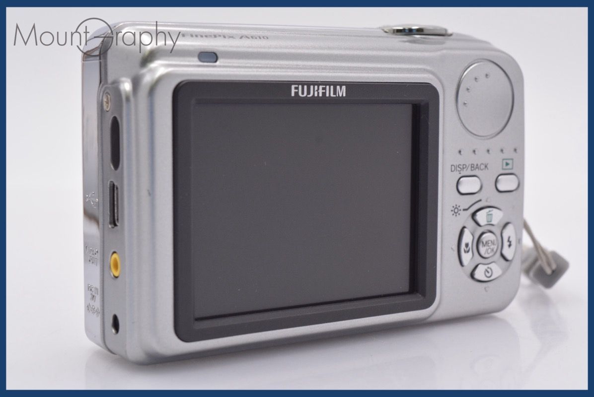 富士フィルム FUJIFILM FinePix A610 x3 単三電池仕様 元箱、取扱説明